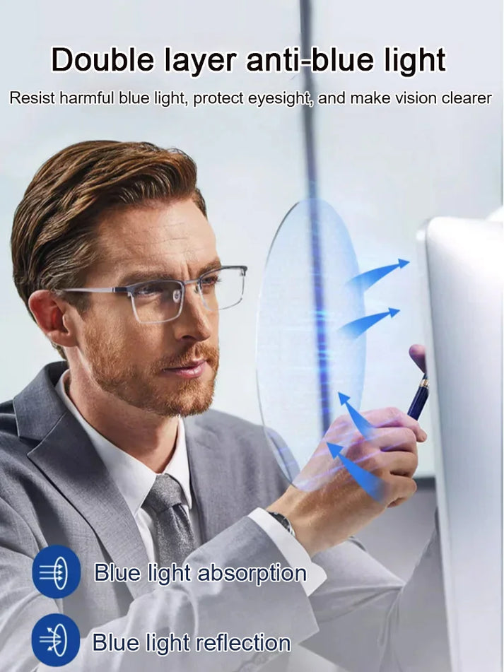 🔥Hot Sale🔥Ultra Light Anti Blue Presbyopic Glasses🔥HOT SALE 45%🔥