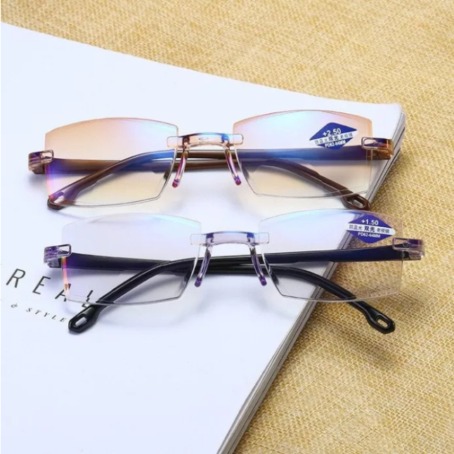 BIFOCAL PROGRESSIVE & ANTI-BLUE EYEWEAR ULTRALIGHT READING GLASSES【3 Day Delivery&Cash on delivery-HOT SALE-45%OFF🔥】