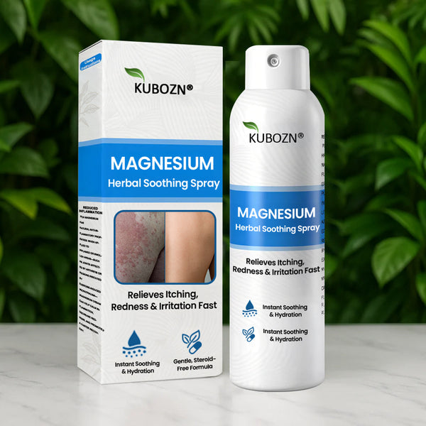 ✅ Official Store: KUBOZN® Magnesium Herbal Psoriasis Spray 👨‍⚕️ MHRA Approved (Relieves psoriasis and eczema, improves bacterial infections in the genital area, treats acne and warts)