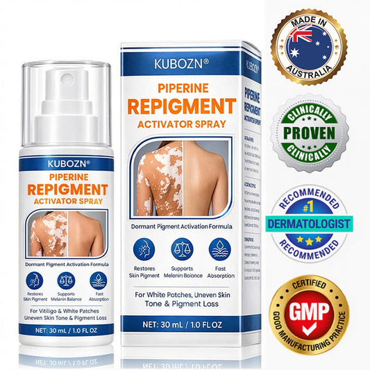 ⚡KUBOZN® Piperine Repigment Activator Spray to Reactivate Dormant Pigment Cells & Restore Natural Skin Color