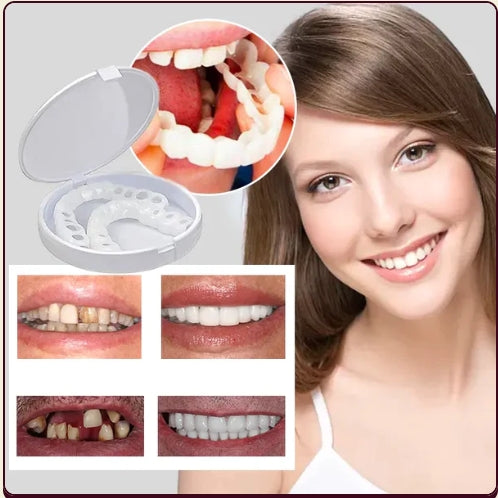 🎉 Last day discount🦷 💝 75% discount 👨‍⚕ Adjustable snap-on dentures 😁