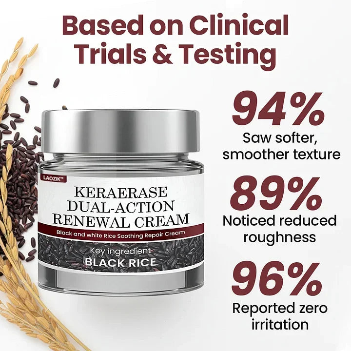 🔥Laozik®KeraErase Dual-Action Renewal Cream🔥The FDA-Approved Solution🌟 Official Store